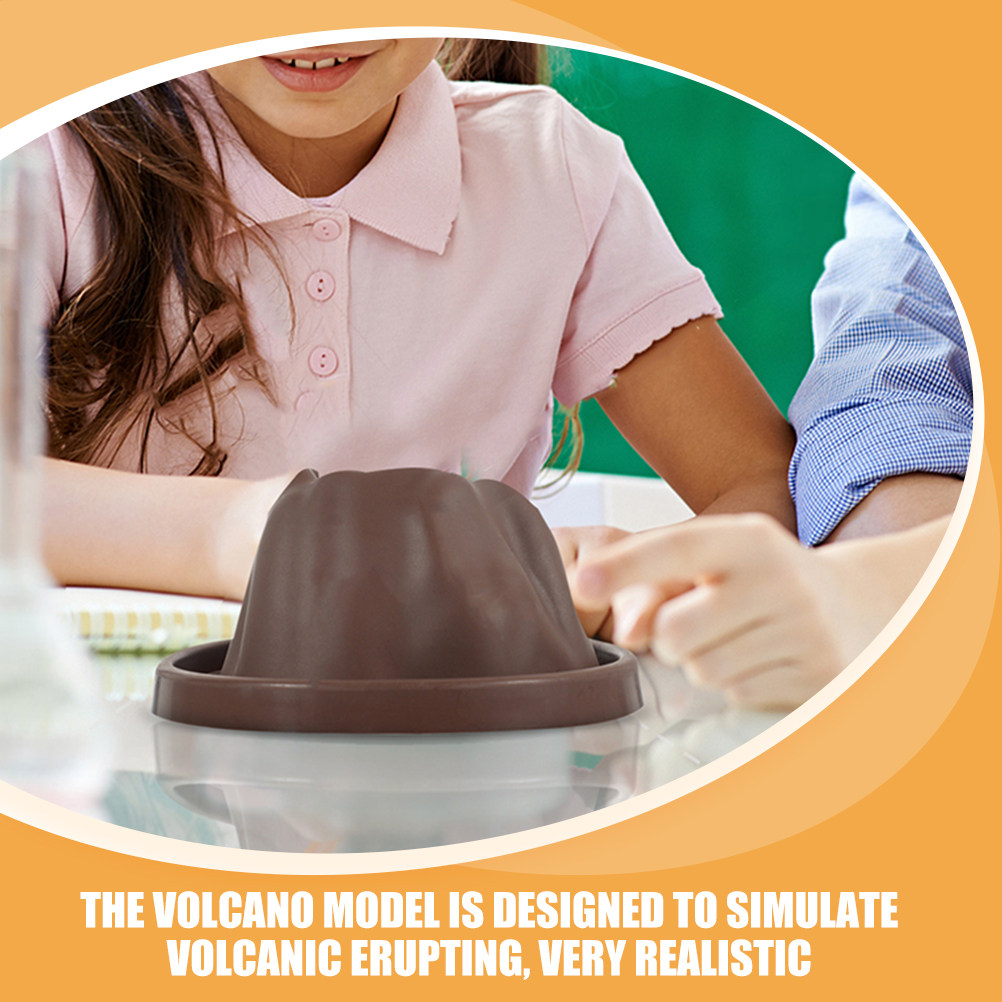 Science Kit Volcano - 10Pcs Volcano Science Props Smooth Plastic