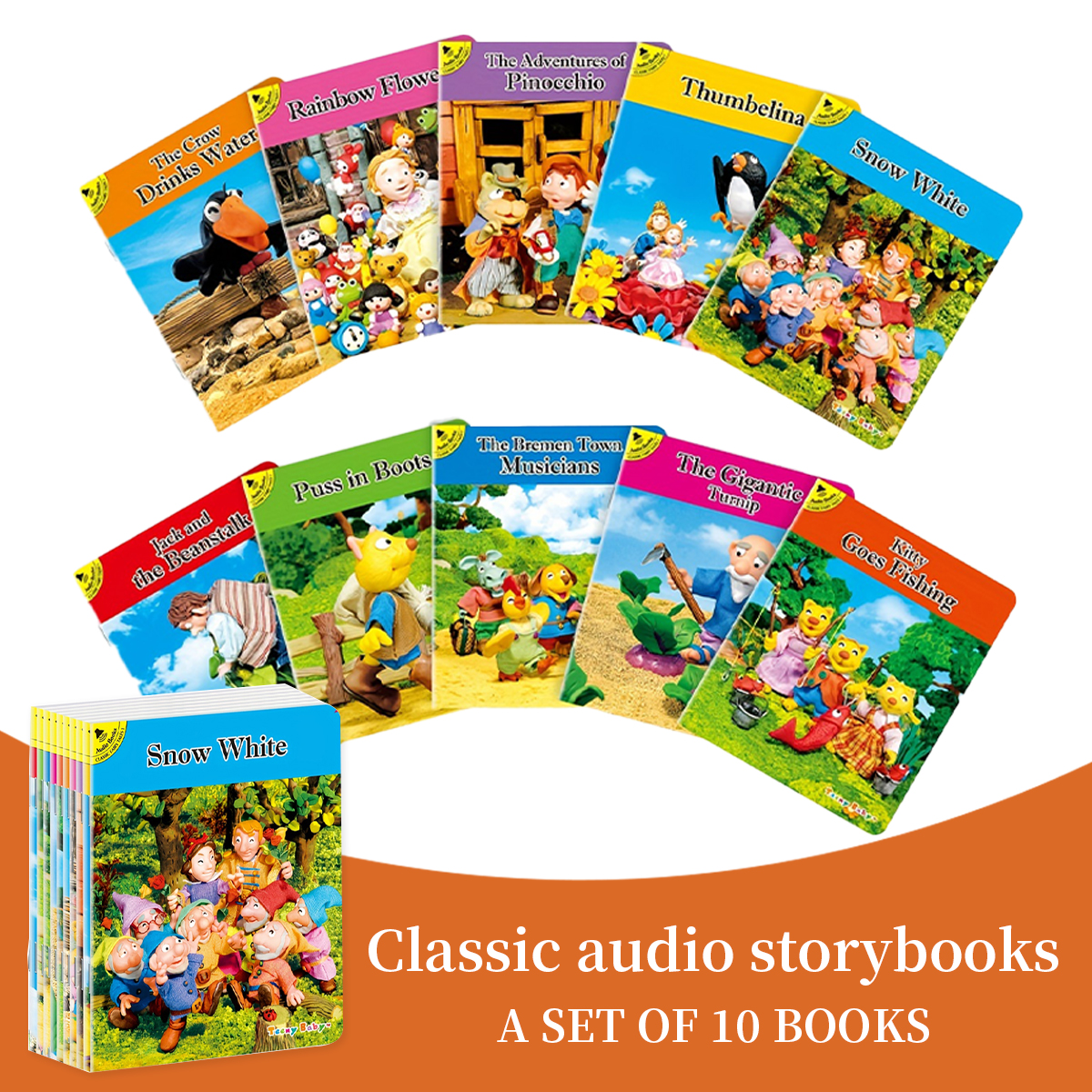 Kids Education Help - A Set Of 10 Classic Fairy