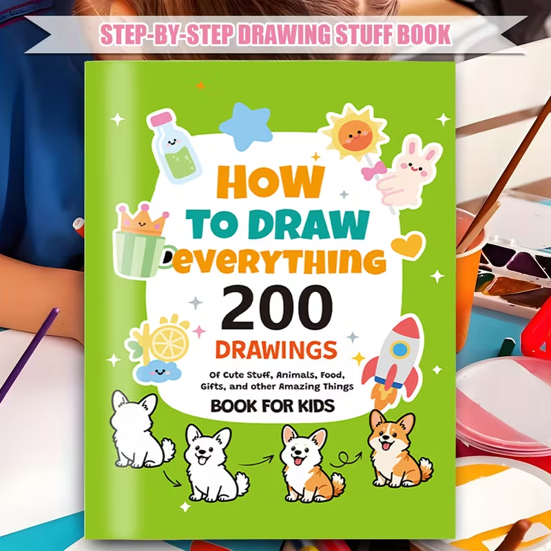 Kids Education Drawing - Drawing Book for Kids - 200+