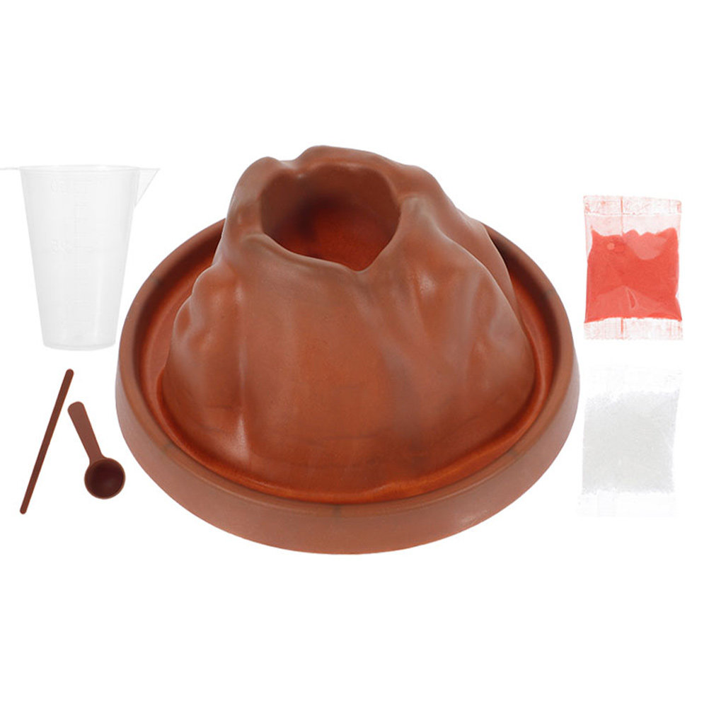 Science Kit Volcano - 1Set Volcano Eruption Science Kit DIY