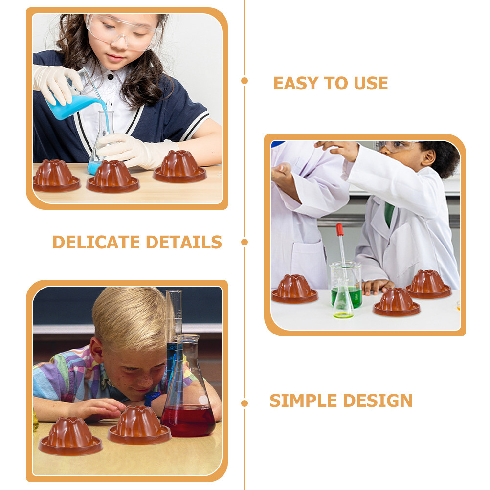 5Pcs Volcano Shell Safe Plasti - Science Kit Volcano 리뷰 및 가격