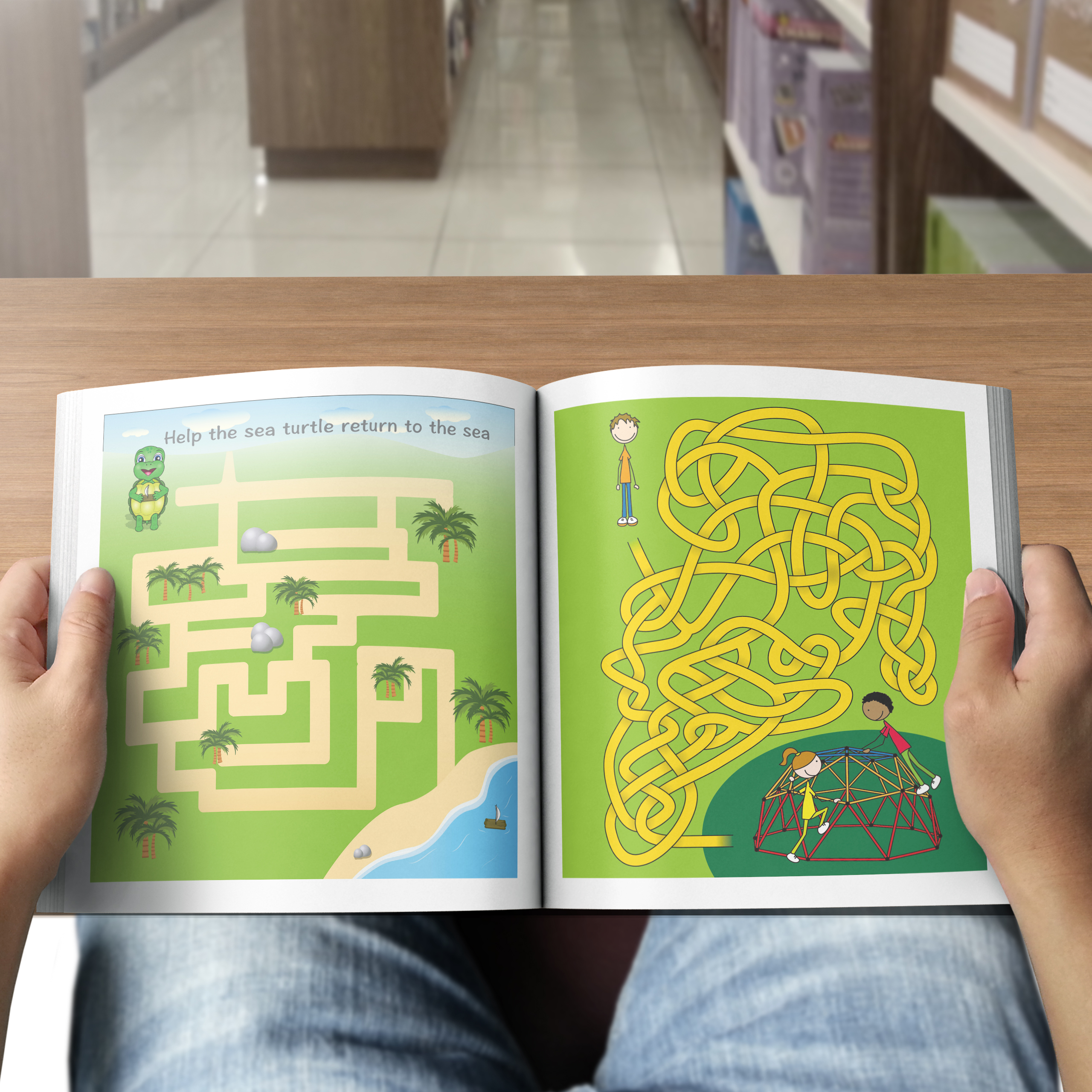 Interactive Maze Puzzle Book f - English Kids Education 리뷰 및 가격