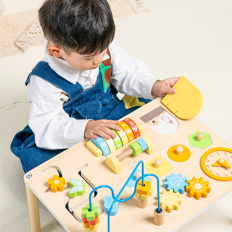A multifunctional wooden educa - Kids Education Help 리뷰 및 가격