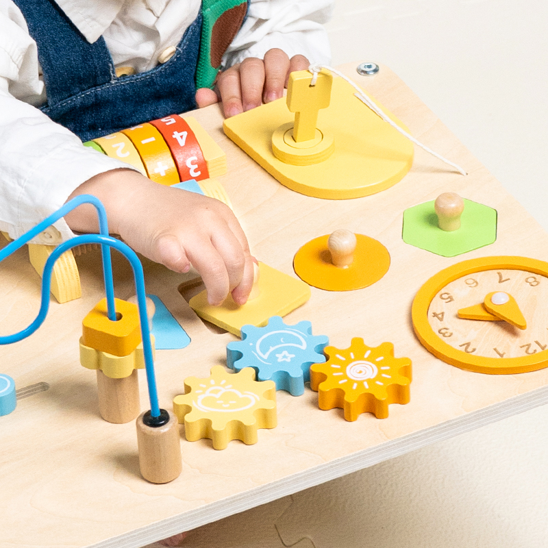 A multifunctional wooden educa - Kids Education Help 리뷰 및 가격