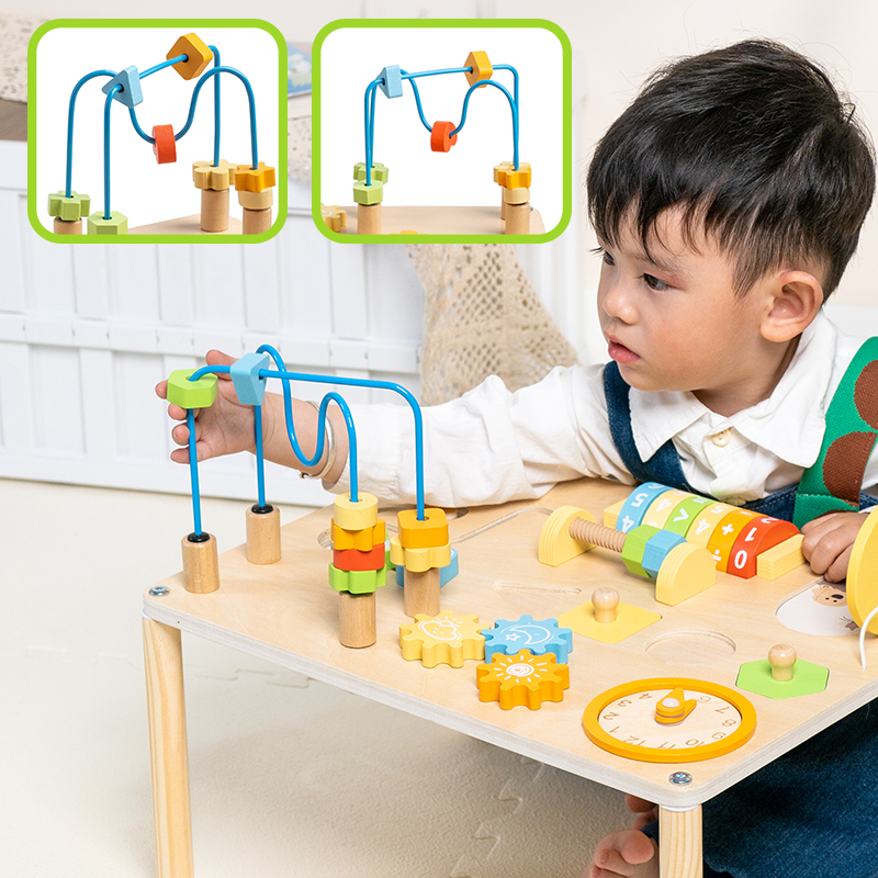 A multifunctional wooden educa - Kids Education Help 리뷰 및 가격