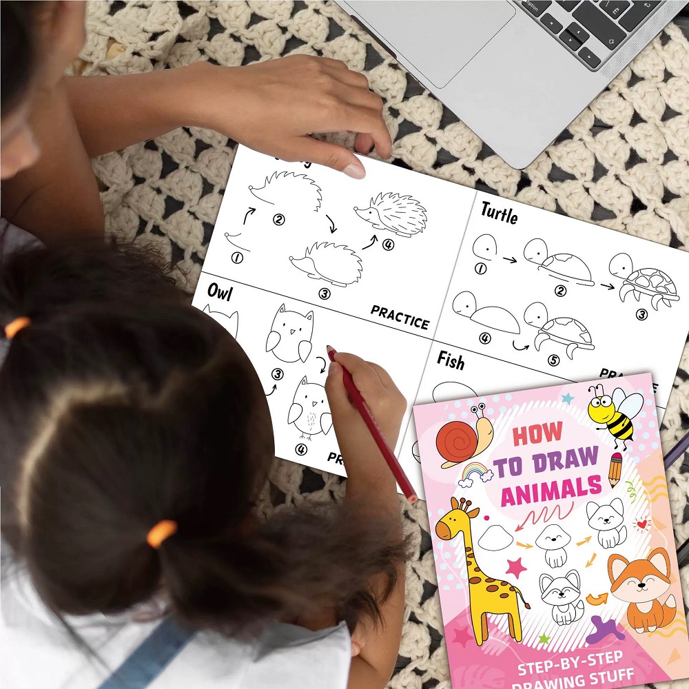 How To Draw Animal Cartoon Ske - Kids Education Drawing 리뷰 및 가격