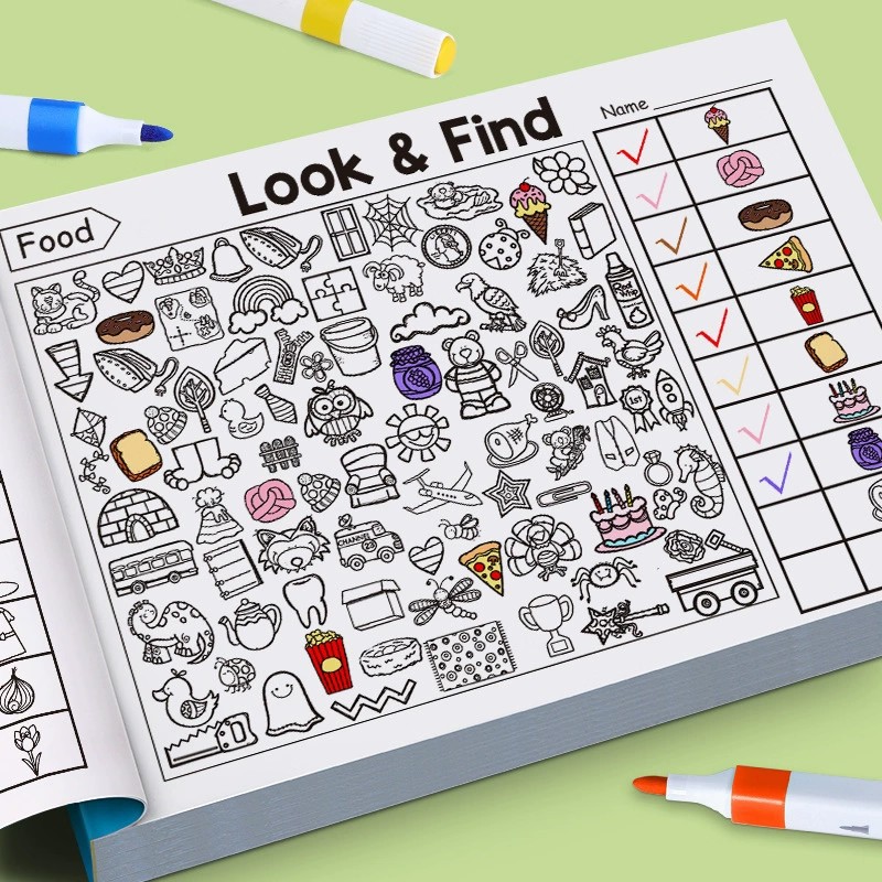 Look And Find Coloring Book fo - English Kids Education 리뷰 및 가격