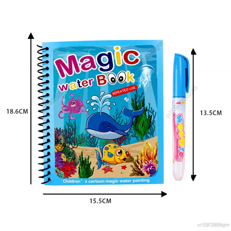 Cartoon Magic Water Painting C - Kids Education Drawing 리뷰 및 가격