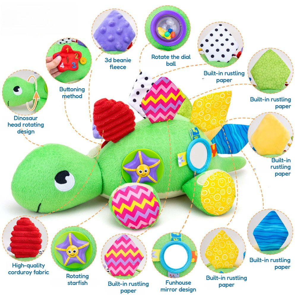 1Pc Cute Dinosaur Soothing Plu - Kids Education Help 리뷰 및 가격