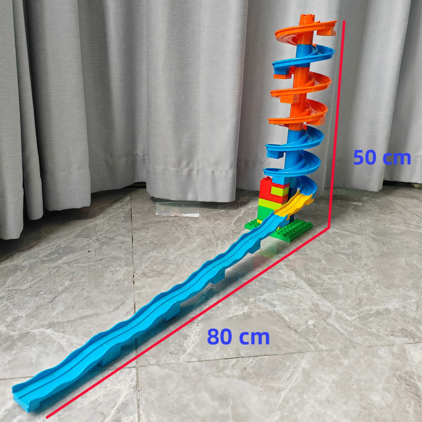 Large Particle Plastic Buildin - Kids Education Degree 리뷰 및 가격