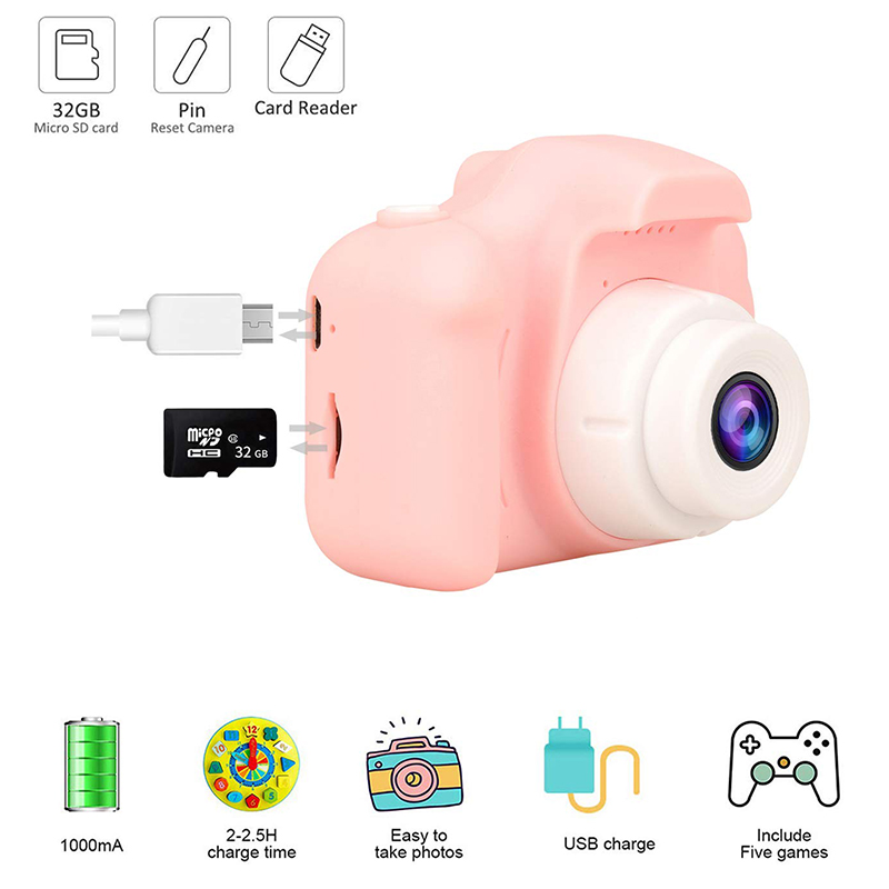 Kids Camera Toys Mini HD Digit - Kids Education Video 리뷰 및 가격