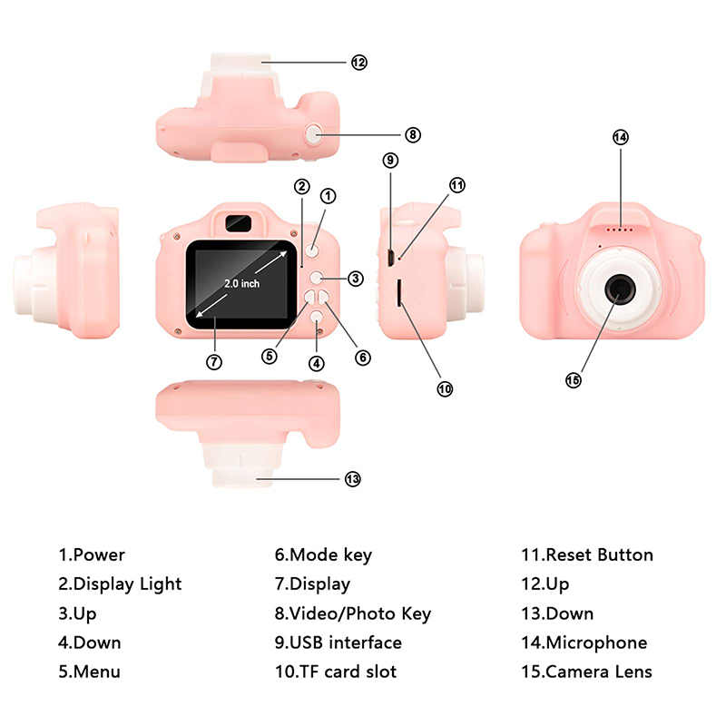 Kids Camera Toys Mini HD Digit - Kids Education Video 리뷰 및 가격