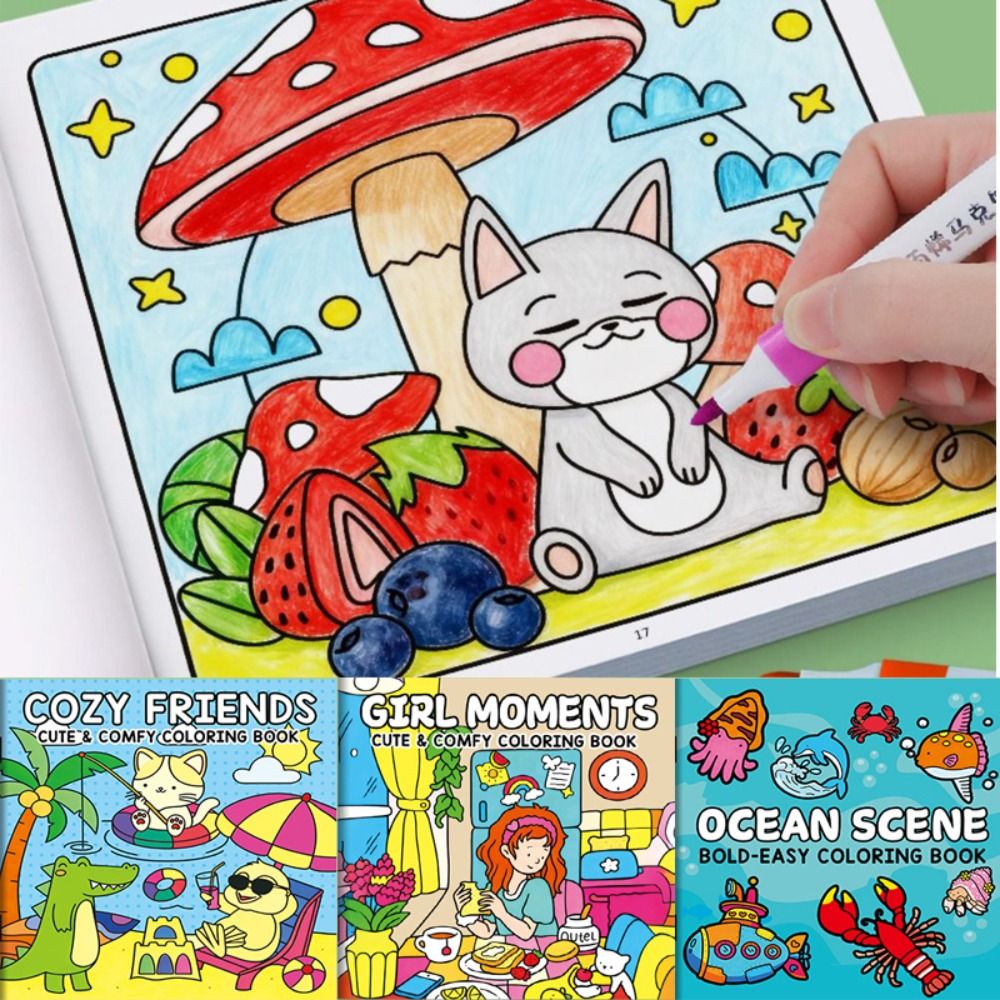 Creative DIY Coloring Book Edu - Kids Education Drawing 리뷰 및 가격