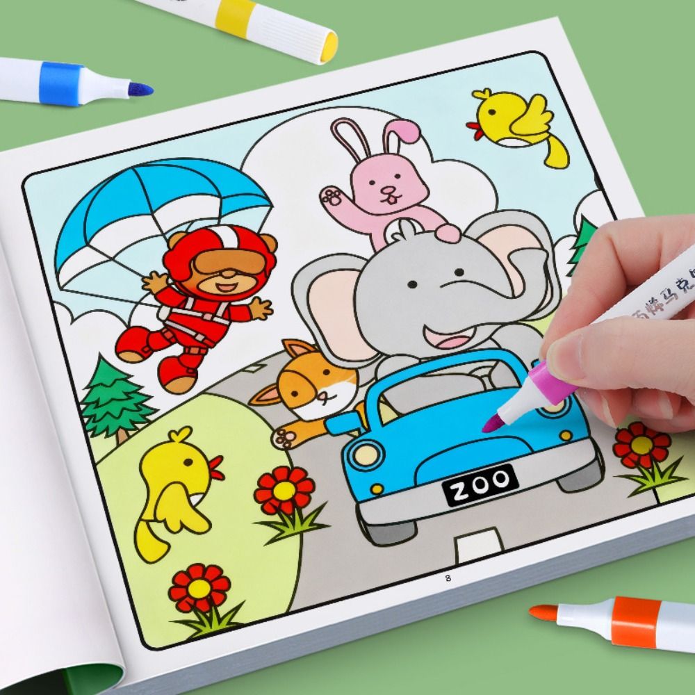 Creative DIY Coloring Book Edu - Kids Education Drawing 리뷰 및 가격