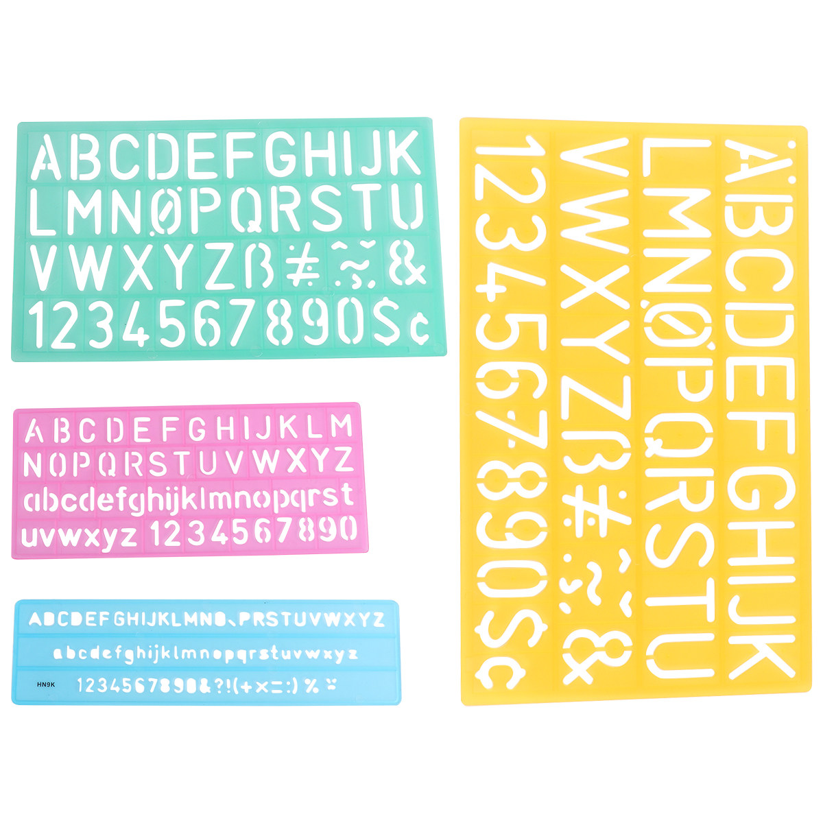 4Pcs Plastic Graffiti Rulers A - Kids Education Drawing 리뷰 및 가격