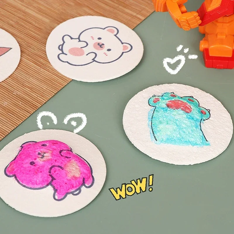 3D Puffy Foam Texture Painting - Kids Education Drawing 리뷰 및 가격