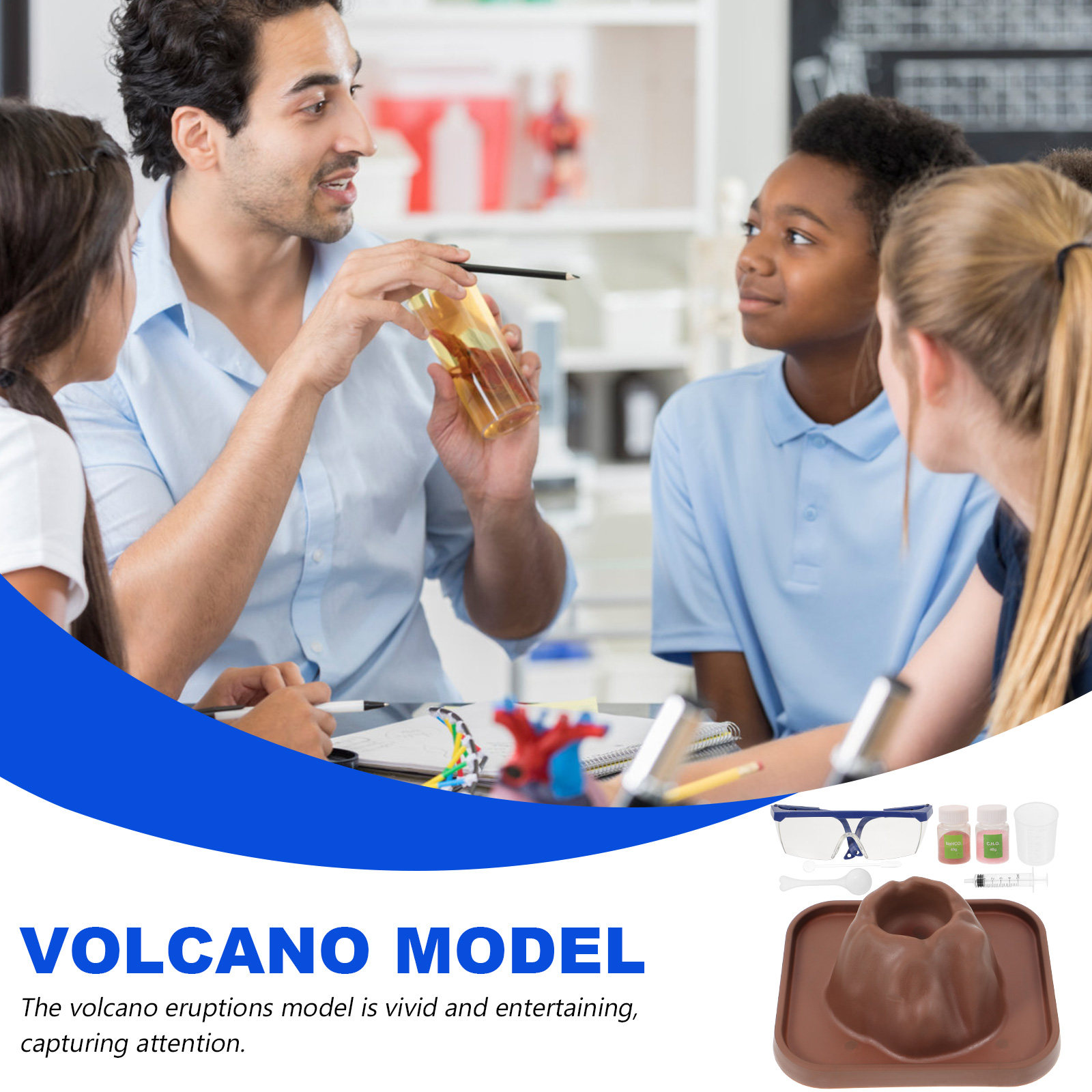 1Set Volcano Eruptions Set DIY - Science Kit Volcano 리뷰 및 가격