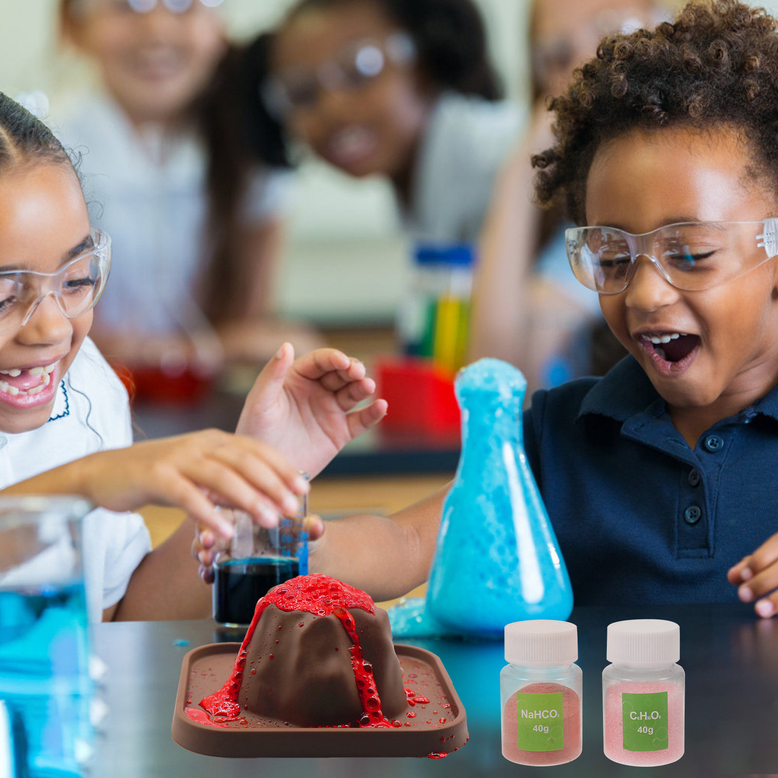 1Set Volcano Eruptions Set DIY - Science Kit Volcano 리뷰 및 가격