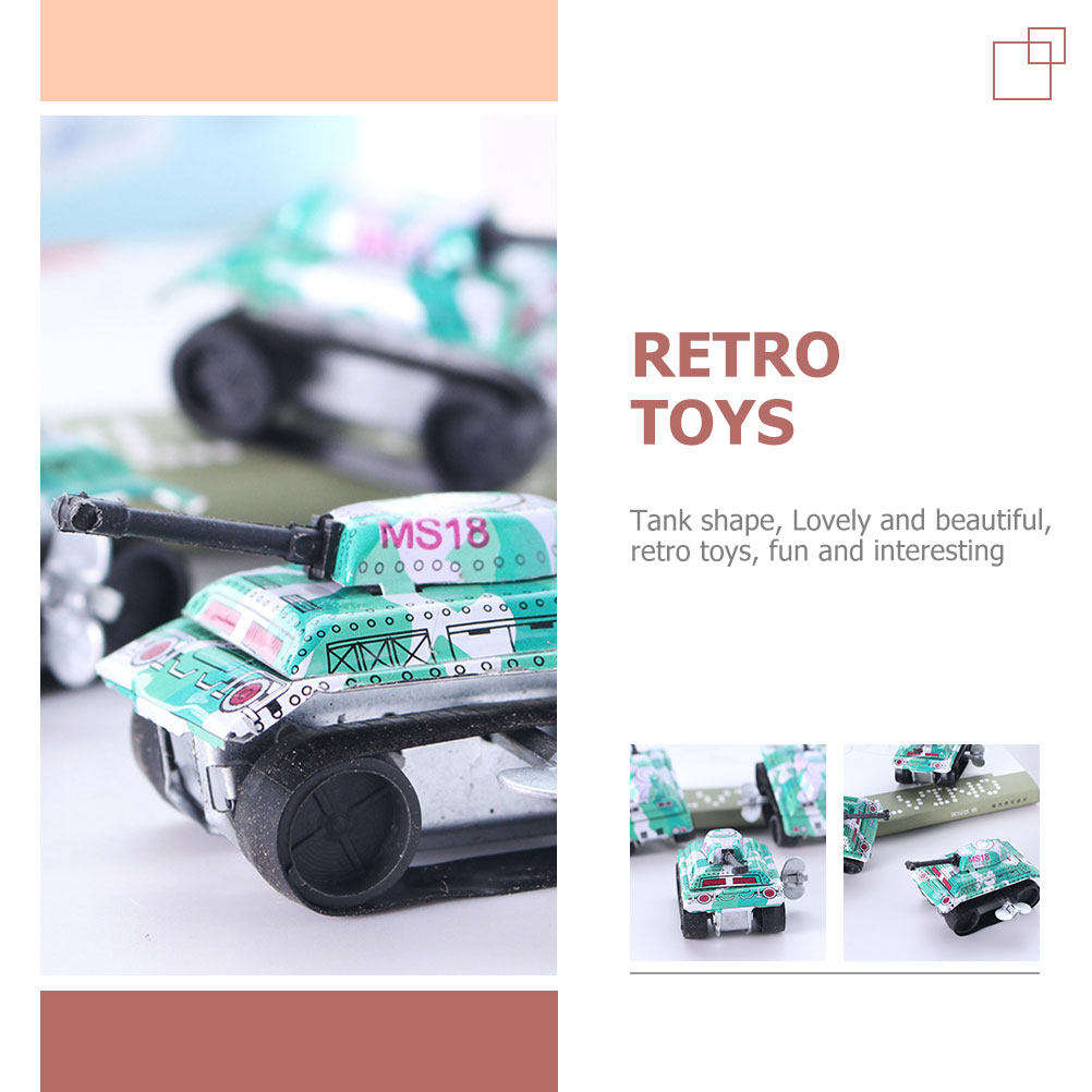5Pcs Retro Iron Mini Clockwork - Kids Education Fun 리뷰 및 가격
