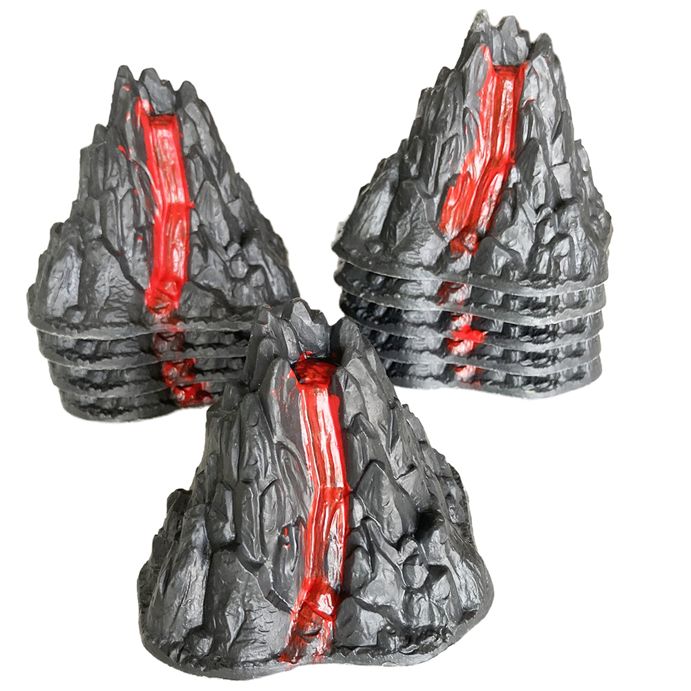 10 pcs Dinos Birthday Cake Top - Science Kit Volcano 리뷰 및 가격