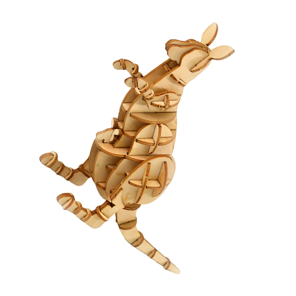 3D Kangaroo Puzzle Wooden Educ - Kangaroo Kids Education 리뷰 및 가격