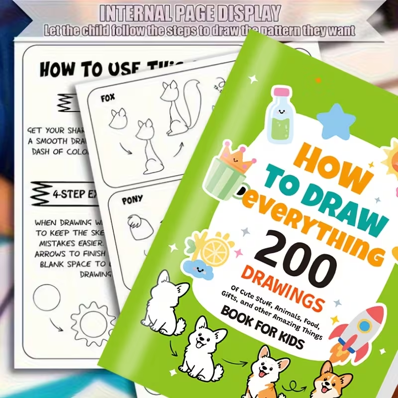 Drawing Book for Kids - 200+ S - Kids Education Drawing 리뷰 및 가격