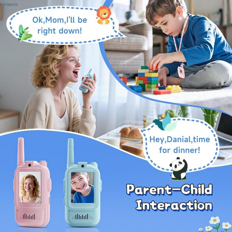 2PCS Kids Video Walkie Talkies - Kids Education Video 리뷰 및 가격