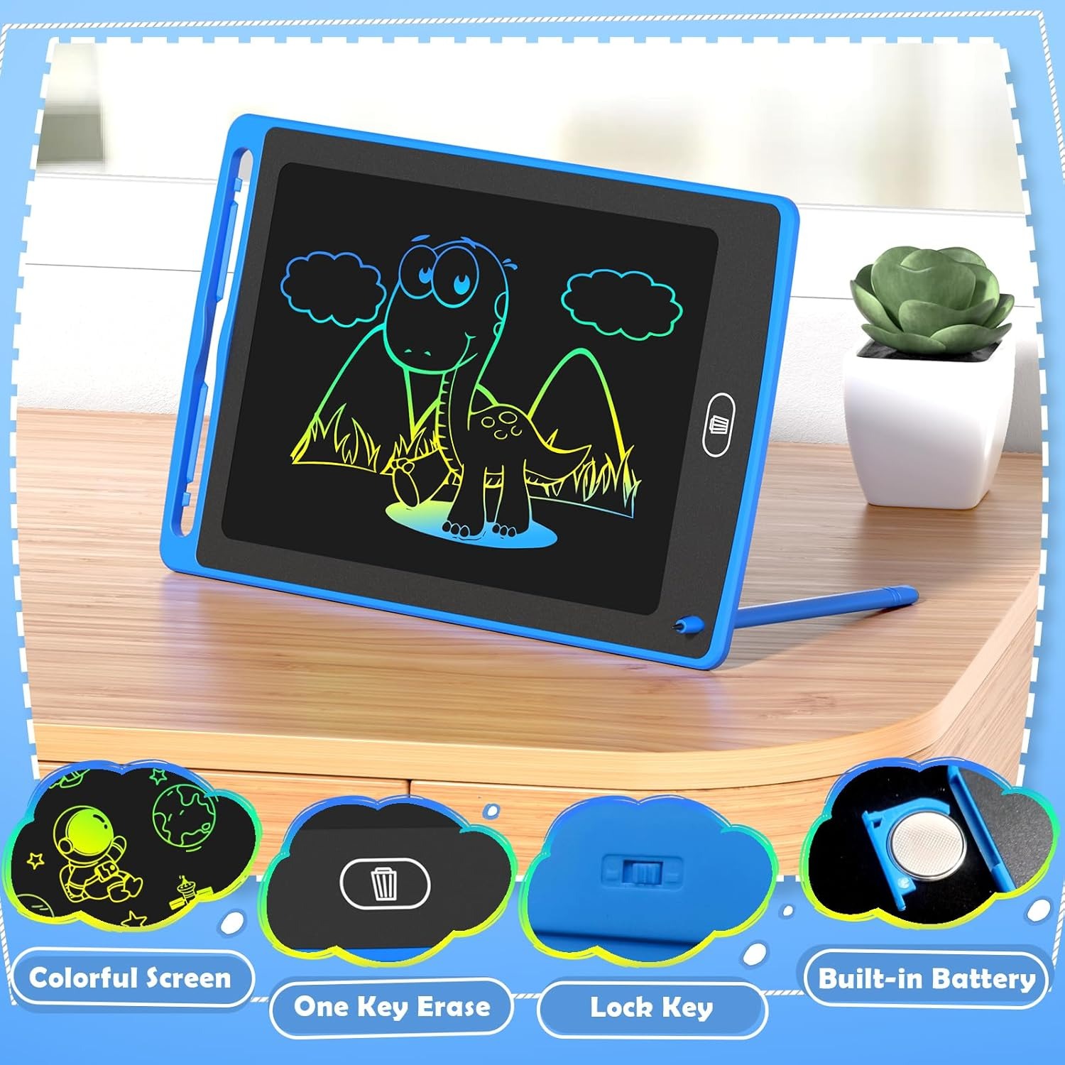 Pack LCD Writing Tablet for Ki - Kids Education Drawing 리뷰 및 가격