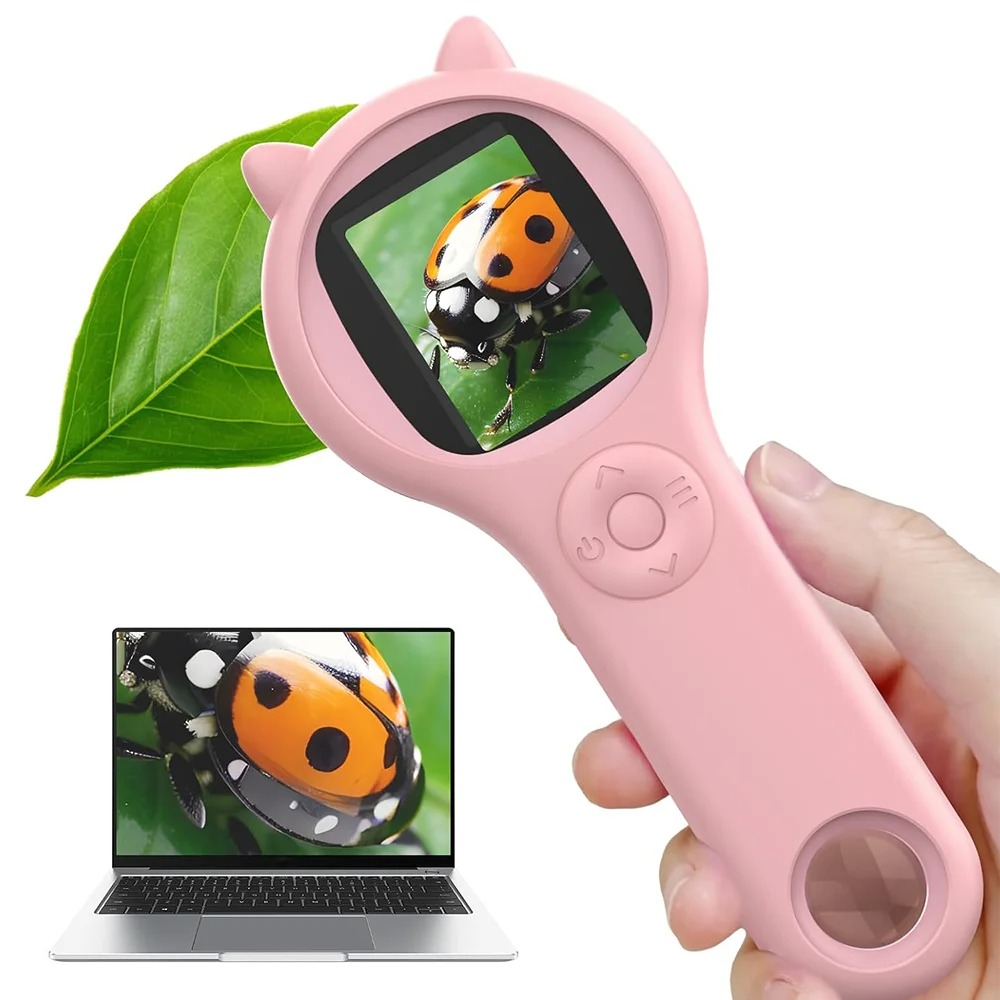 Kids Microscope Portable Handh - Kids Education Video 리뷰 및 가격