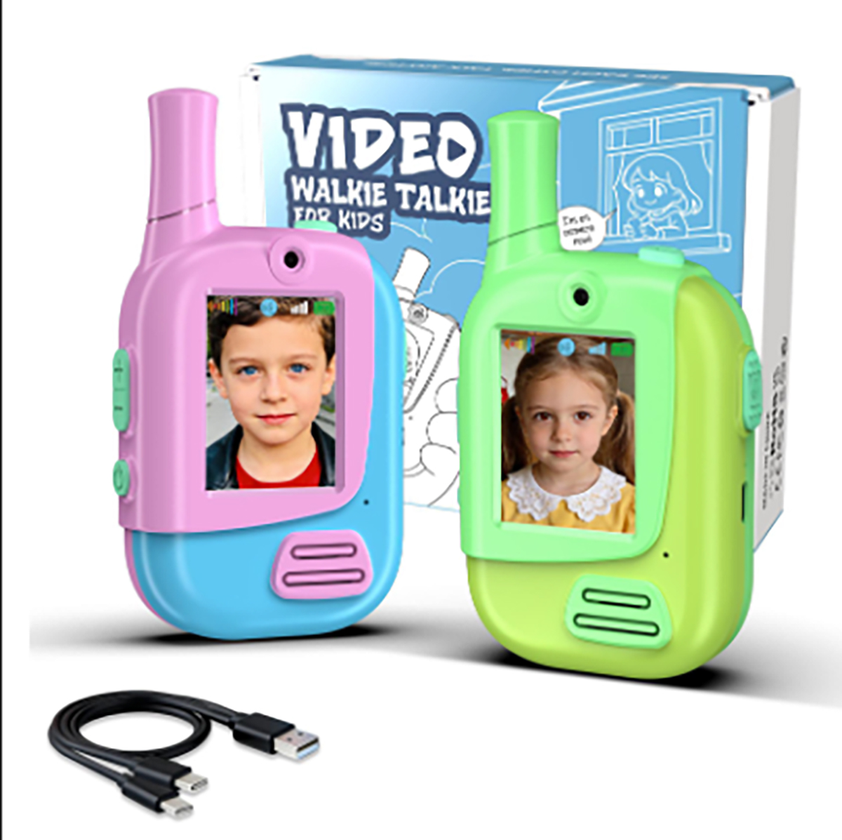 2 Pack Rechargeable Kids Video - Kids Education Video 리뷰 및 가격
