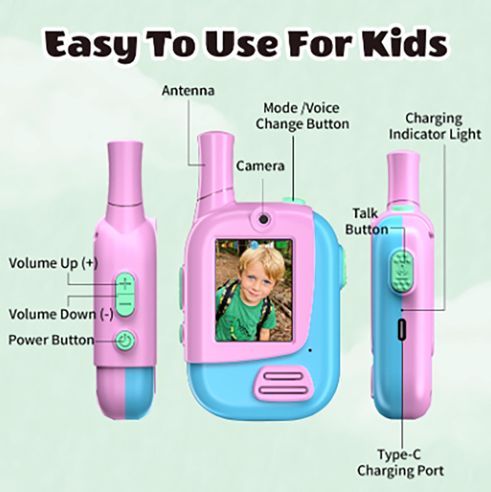 2 Pack Rechargeable Kids Video - Kids Education Video 리뷰 및 가격