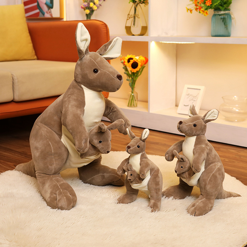 Realistic Mother Baby Kangaroo - Kangaroo Kids Education 리뷰 및 가격